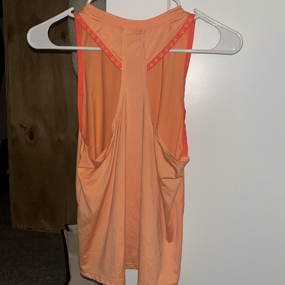 Under Armour Women’s Tank Orange- XS - Picture 3 of 5